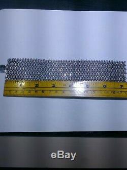 Vintage Tiffany & Co. 18KT White Gold Diamond Tennis Bracelet 40.00cts